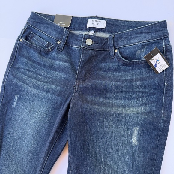 Woman’s Crown & Ivy Skinny Ankle Jeans Size 4P - Picture 2 of 9